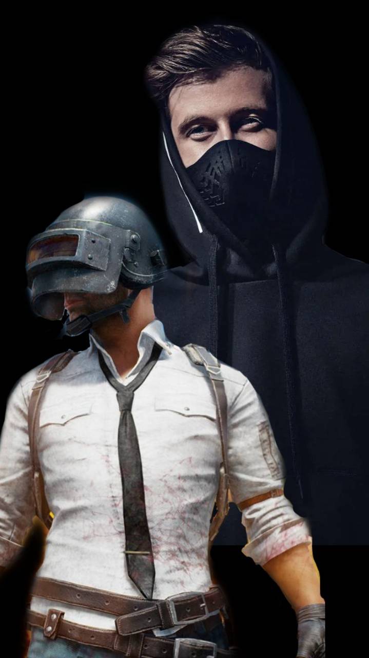 719x1280 Pubg And Alan Walker wallpaper