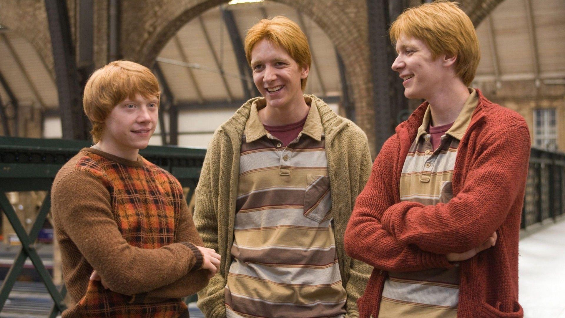 1920x1080 Download 1920x1080 Redheads people harry potter actors rupert grint ron weasley fred weasley george weasley oliver phel wallpaper