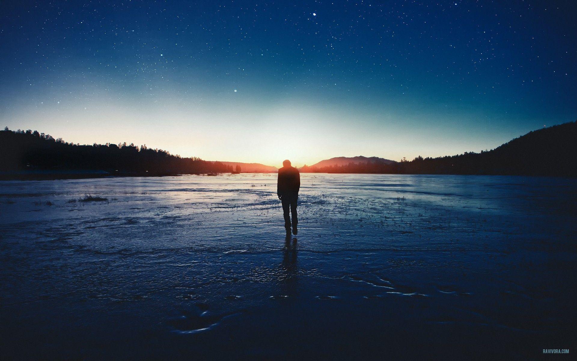 1920x1200 Walk On Water Wallpaper
