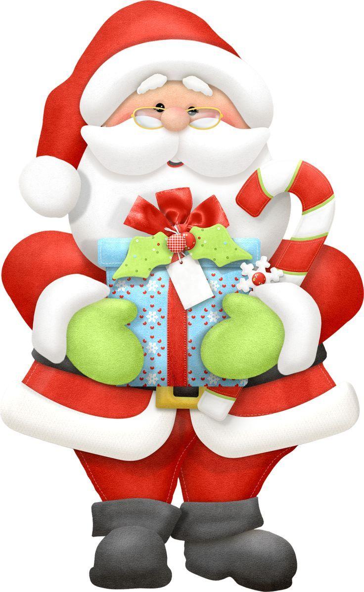 736x1196 image Of Father Christmas Clipart Vector Royalty Free Santa Clip Art