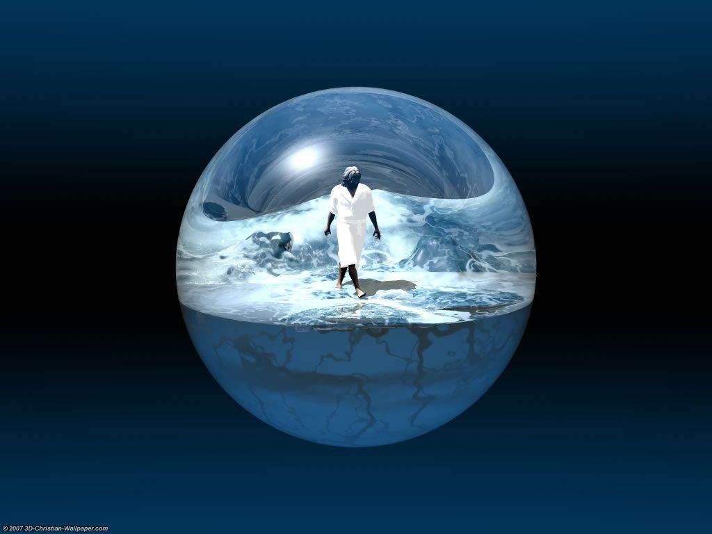 1024x768 Walk On Water Wallpaper