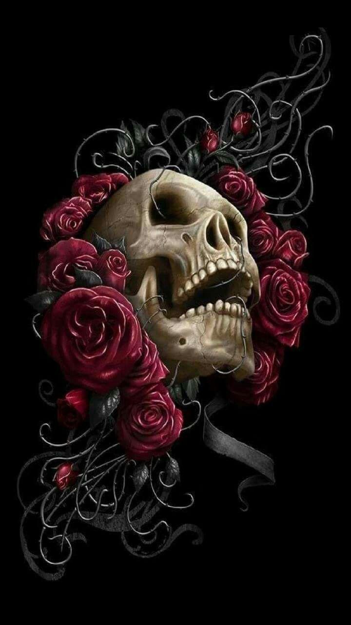 720x1280 skulls and Reapers. Skull art, Skull, Skull artwork