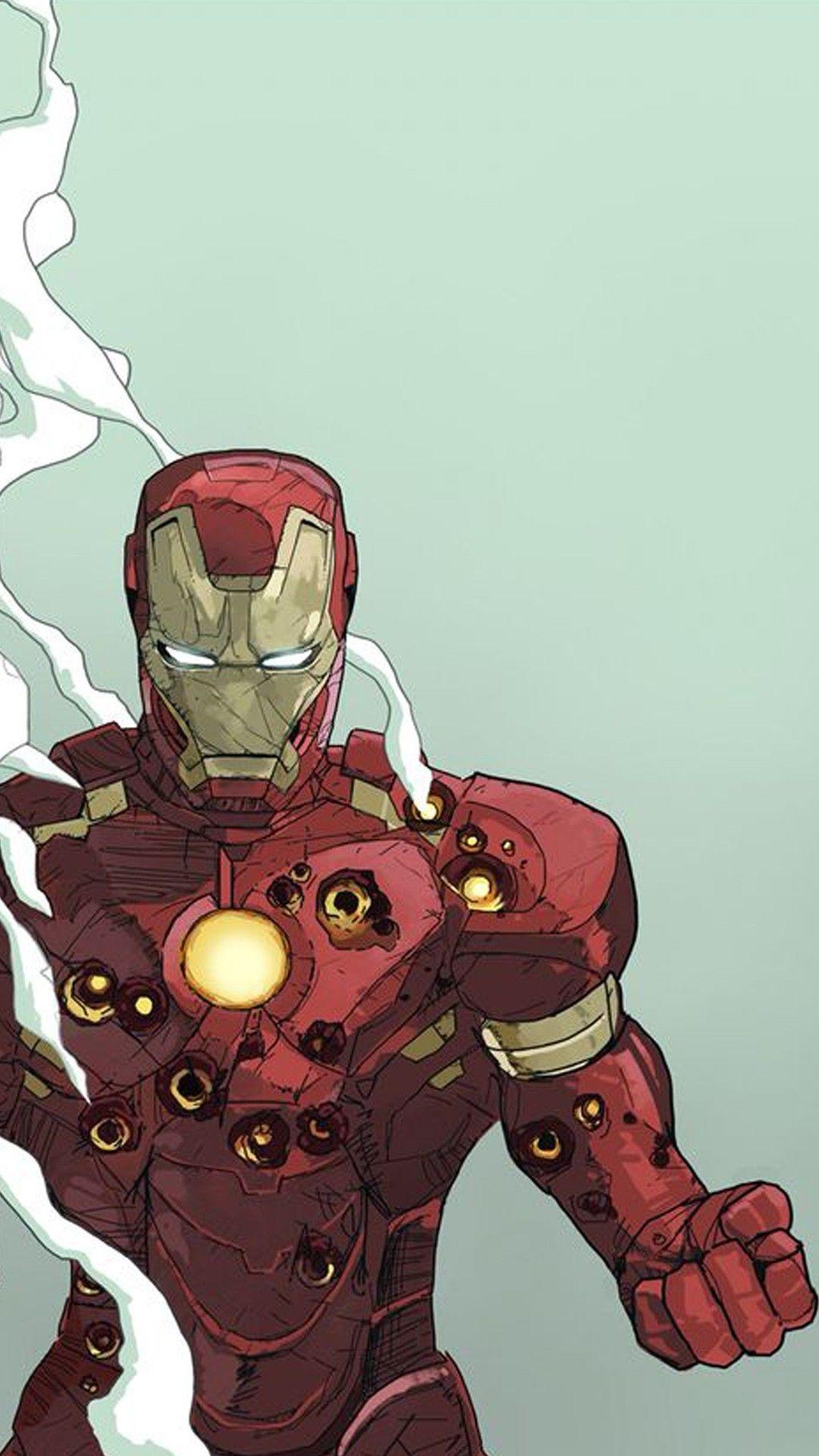 1080x1920 Iron Man Hình Nền iPhone