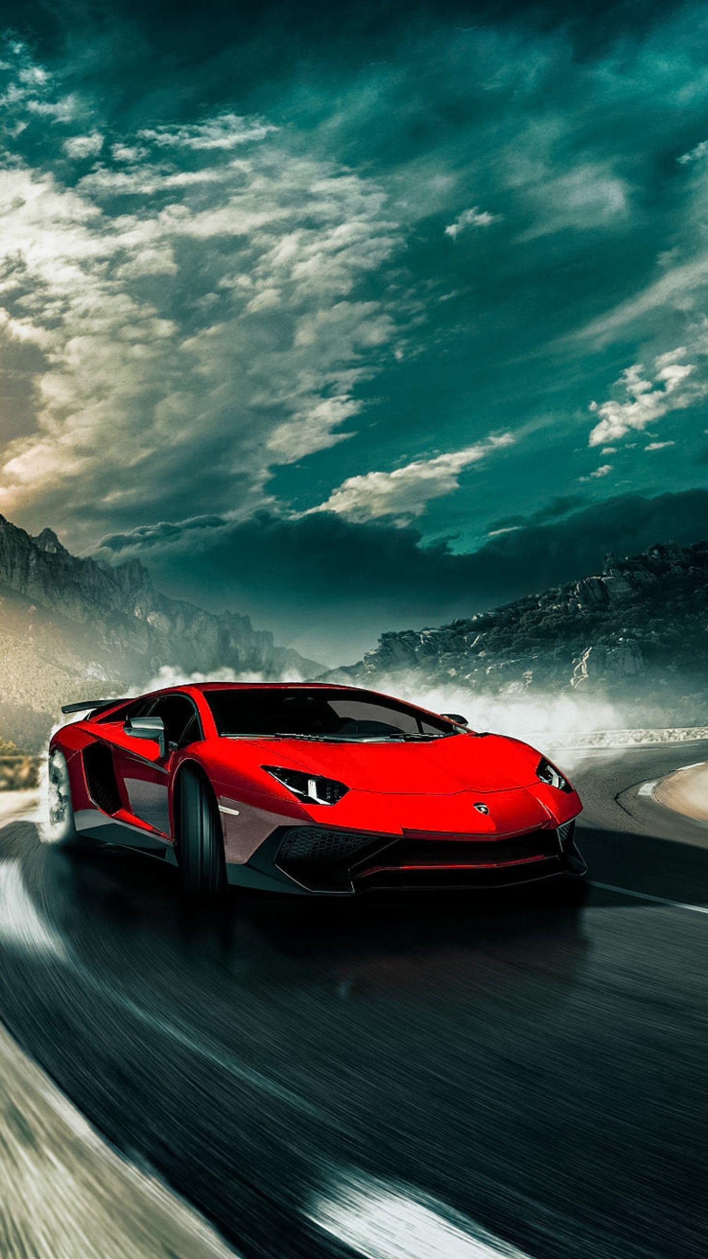 1440x2560 Lamborghini Aventador Wallpaper