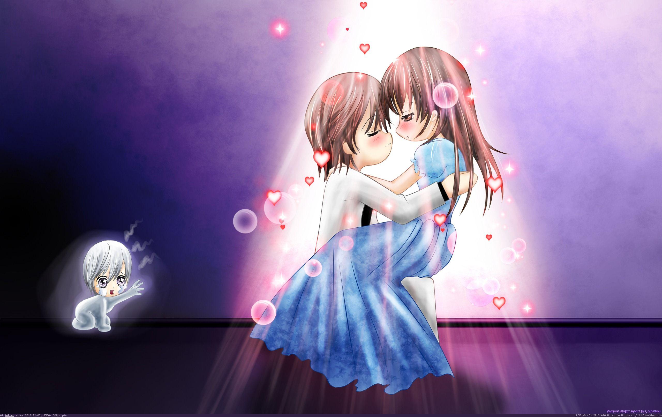 2560x1612 Romantic Anime Wallpaper