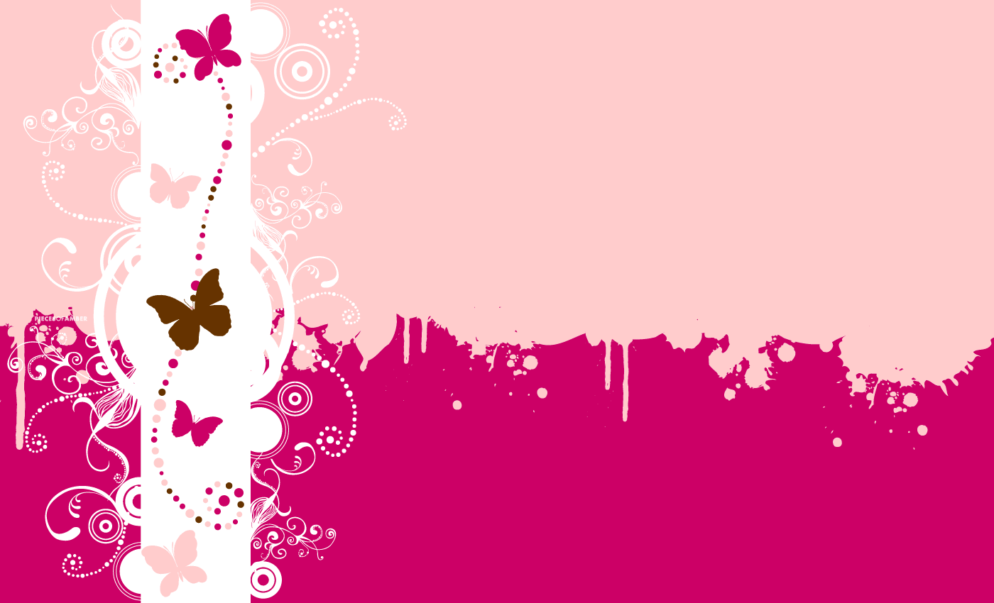 1400x850 Free Pink Butterfly Wallpaper For iPhone