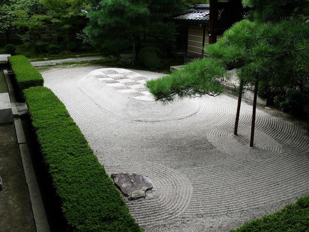 1024x768 Best HD Zen Garden Wallpaper