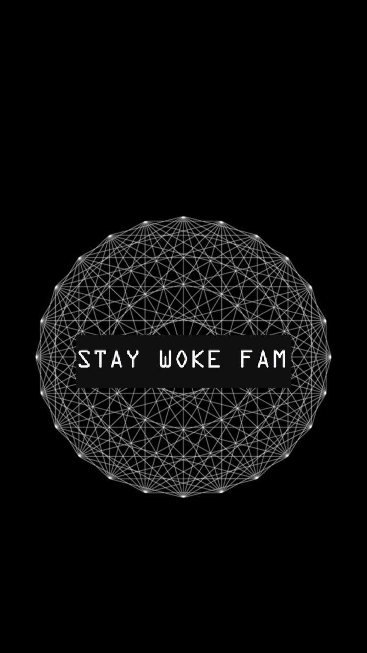 750x1334 Stay Woke iphone wallpaper, Black wallpaper iphone, iPhone wallpaper hipster