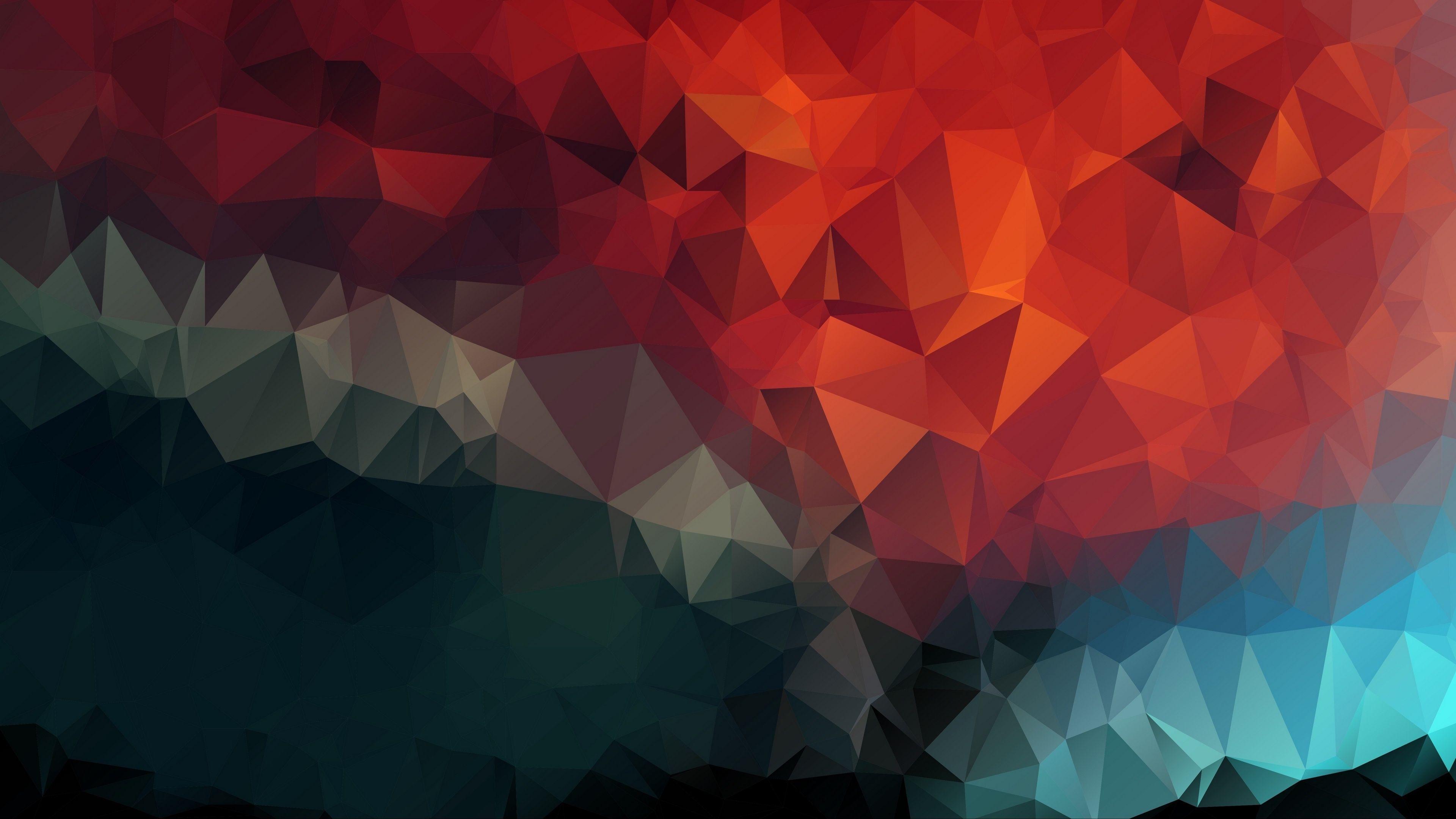 3840x2160 Wallpaper Low Poly