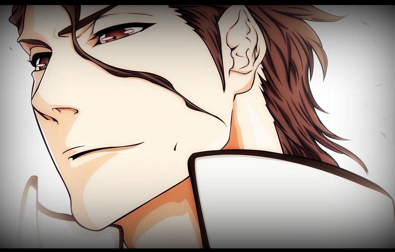 1332x850 Wallpaper face, Bleach, Bleach, Aizen Sousuke, renegade, high collar image for desktop, section сёнэн