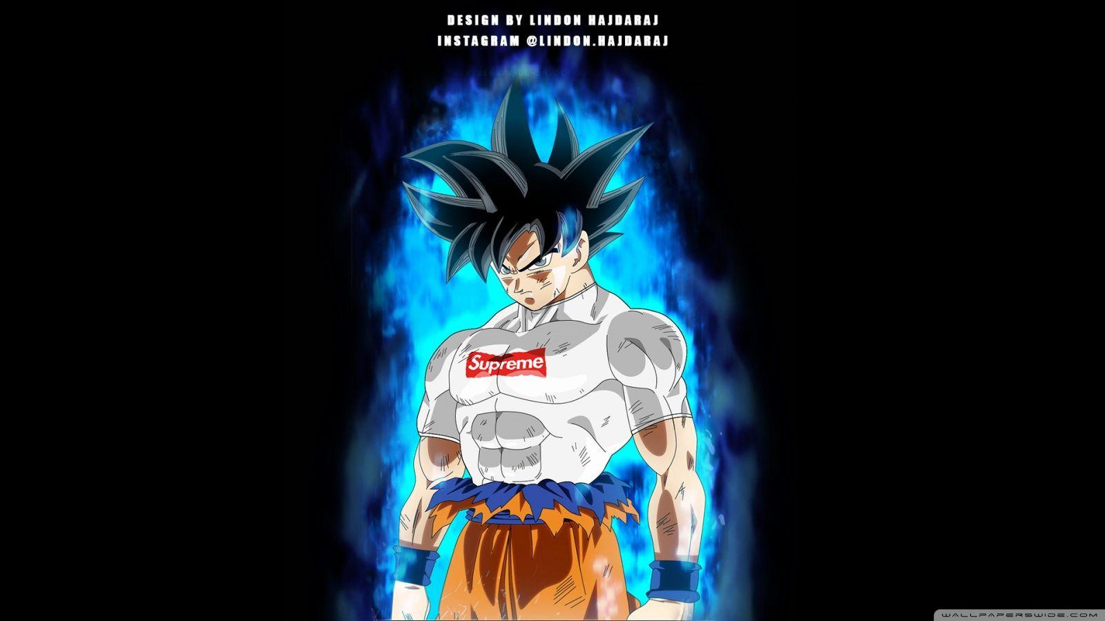 1600x900 GOKU Supreme Transformation Ultra HD Desktop Background Wallpaper for 4K UHD TV