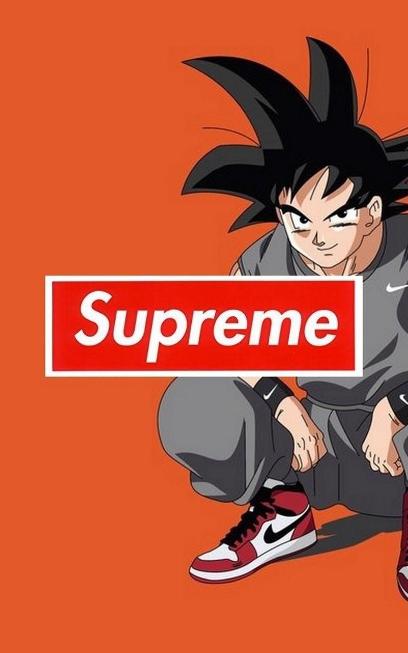 Supreme Anime Goku Wallpapers  Wallpaper Cave