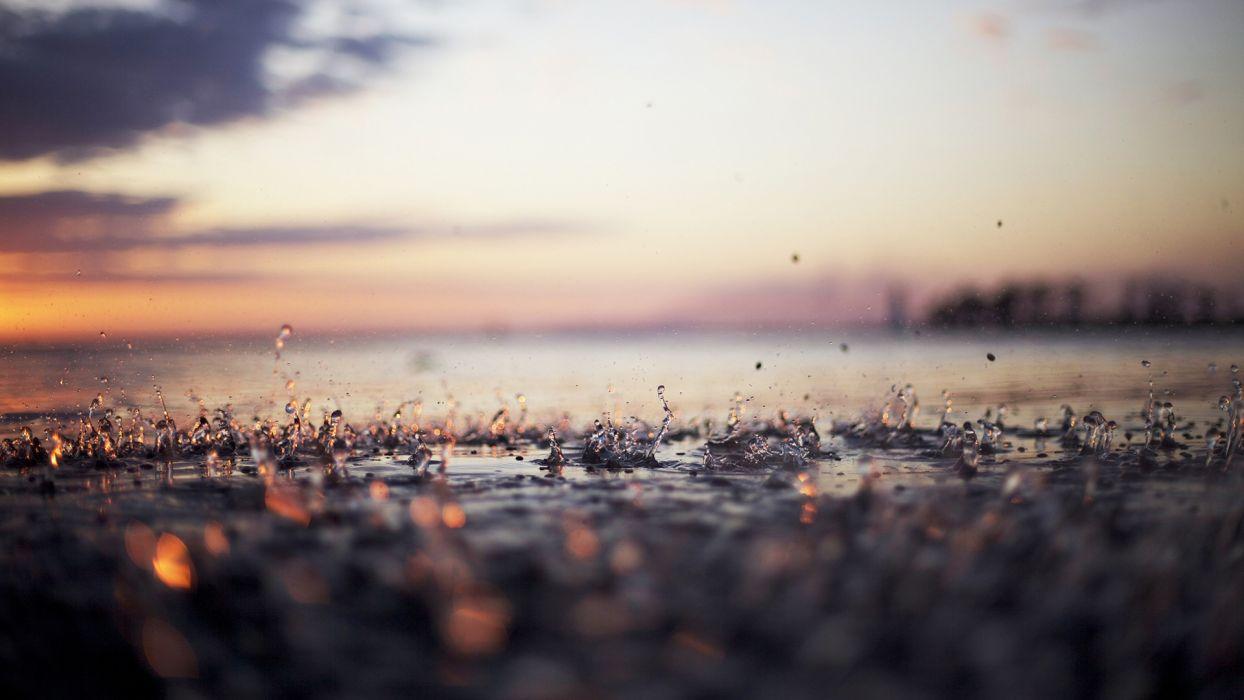 1244x700 Water rain raindrops wallpaperx1080