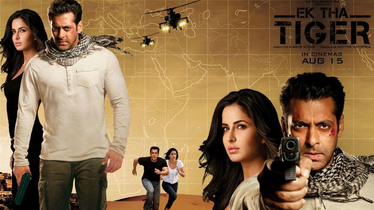 1244x700 EK THA TIGER Bollywood Action Spy Thriller Romance Tha Tiger Katrina Kaif Wallpaperx1080