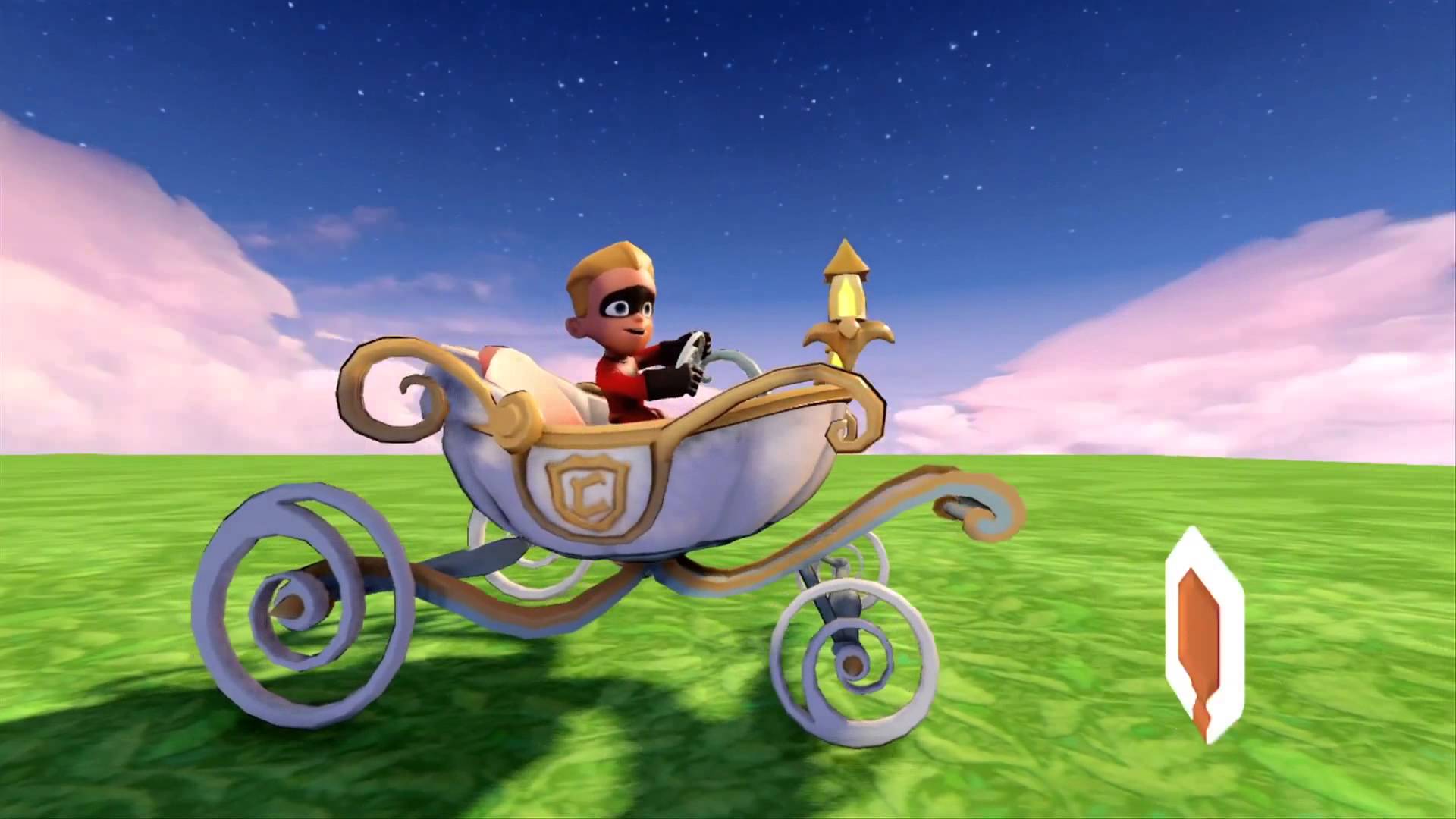 1920x1080 Dash in Cinderella's Carriage Infinity Photo
