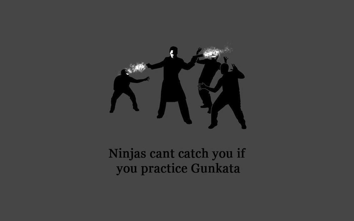 1131x707 Ninja Gunkata by Kit-KatBar. Equilibrium movie, Ninja wallpaper, Batman