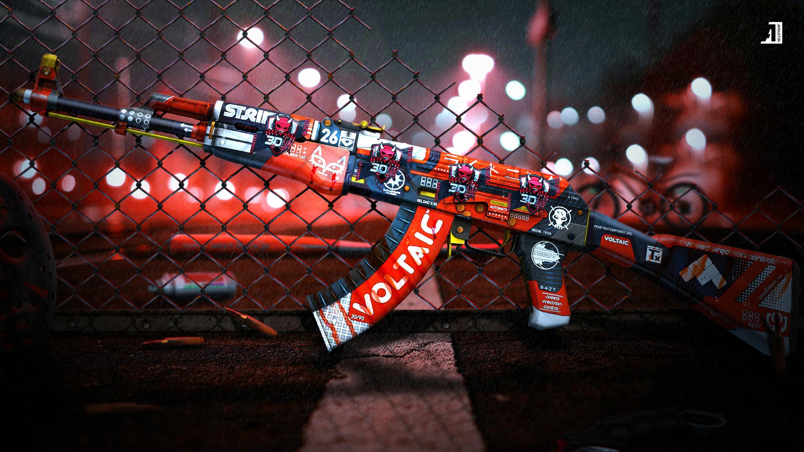 2560x1440 АК-47 created
