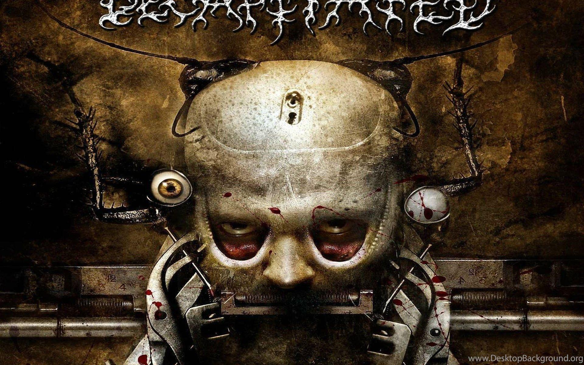 1920x1200 DECAPITATED Death Metal Heavy Dark Evil Skull Wallpaper. Desktop Background