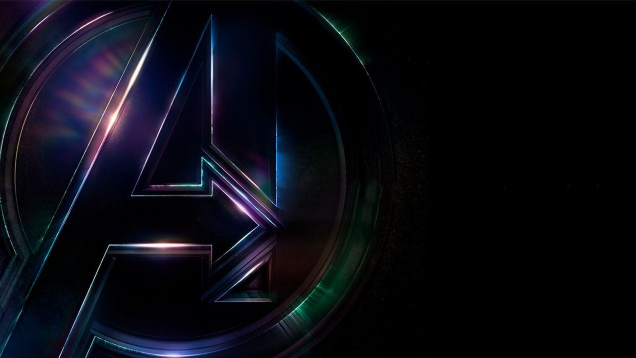 1280x720 Avengers: Infinity War Logo Wallpaper