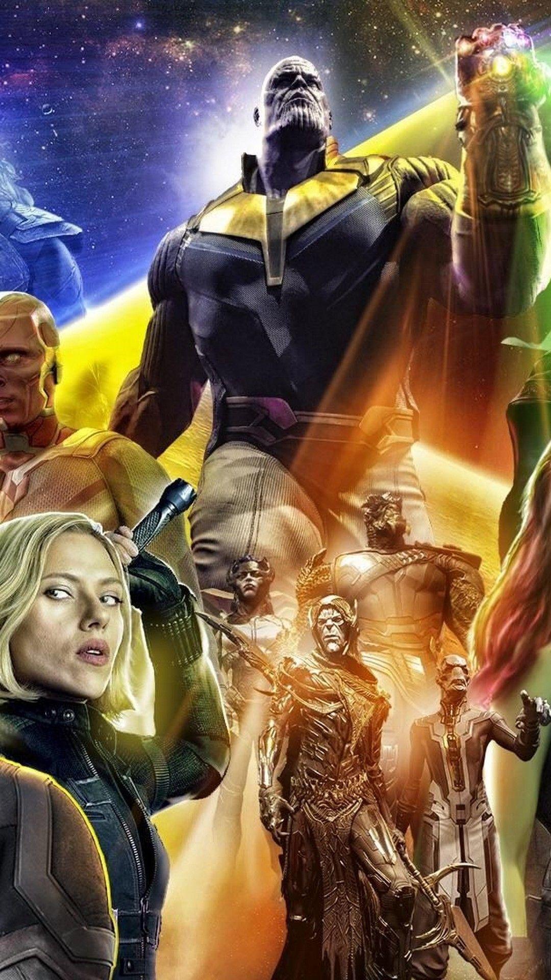 1080x1920 4K wallpaper: Avengers Infinity War Wallpaper HD For Android