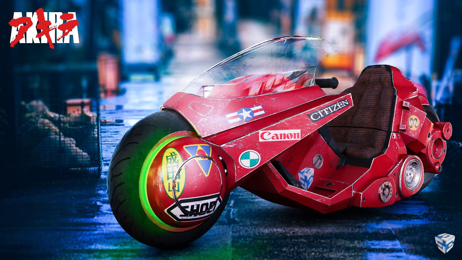 Akira Bike Wallpapers - Top Free Akira Bike Backgrounds - WallpaperAccess