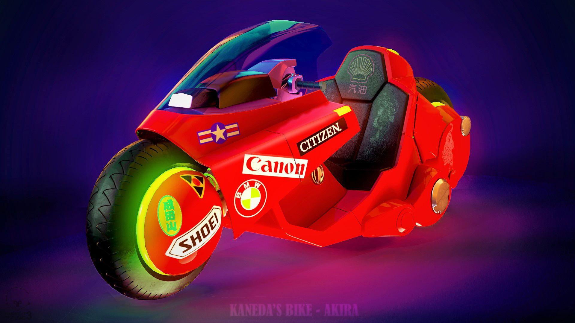 Akira Bike Wallpapers - Top Free Akira Bike Backgrounds - WallpaperAccess