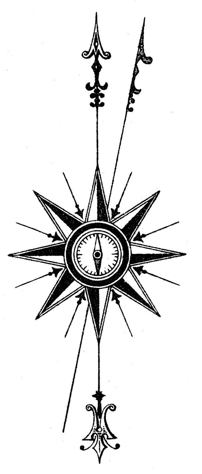 684x1600 Free Rose Compass Art Clip, Download Free Clip Art, Free Clip Art on Clipart Library