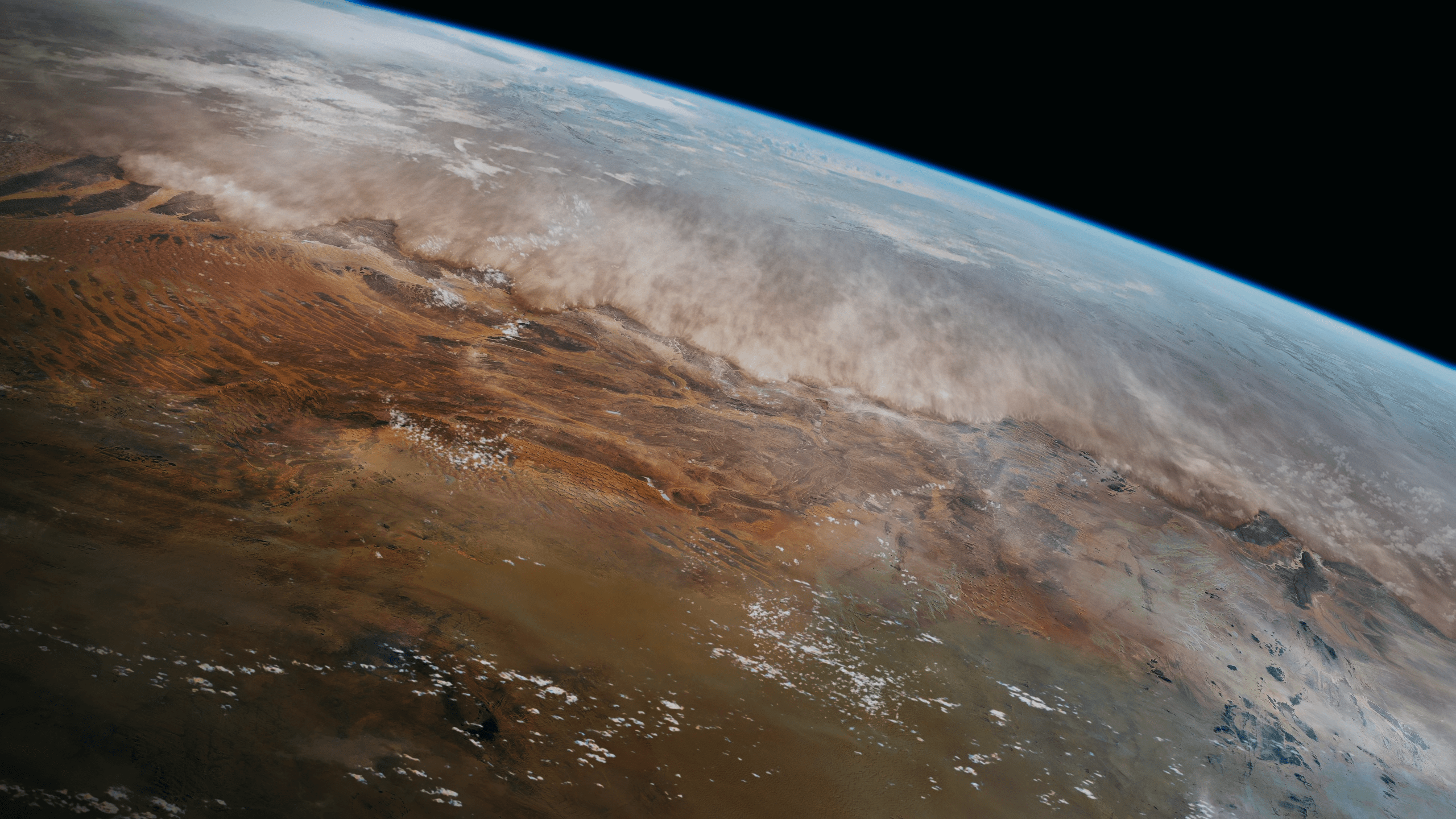 2560x1440 of Planet 4K wallpaper for your desktop or mobile screen