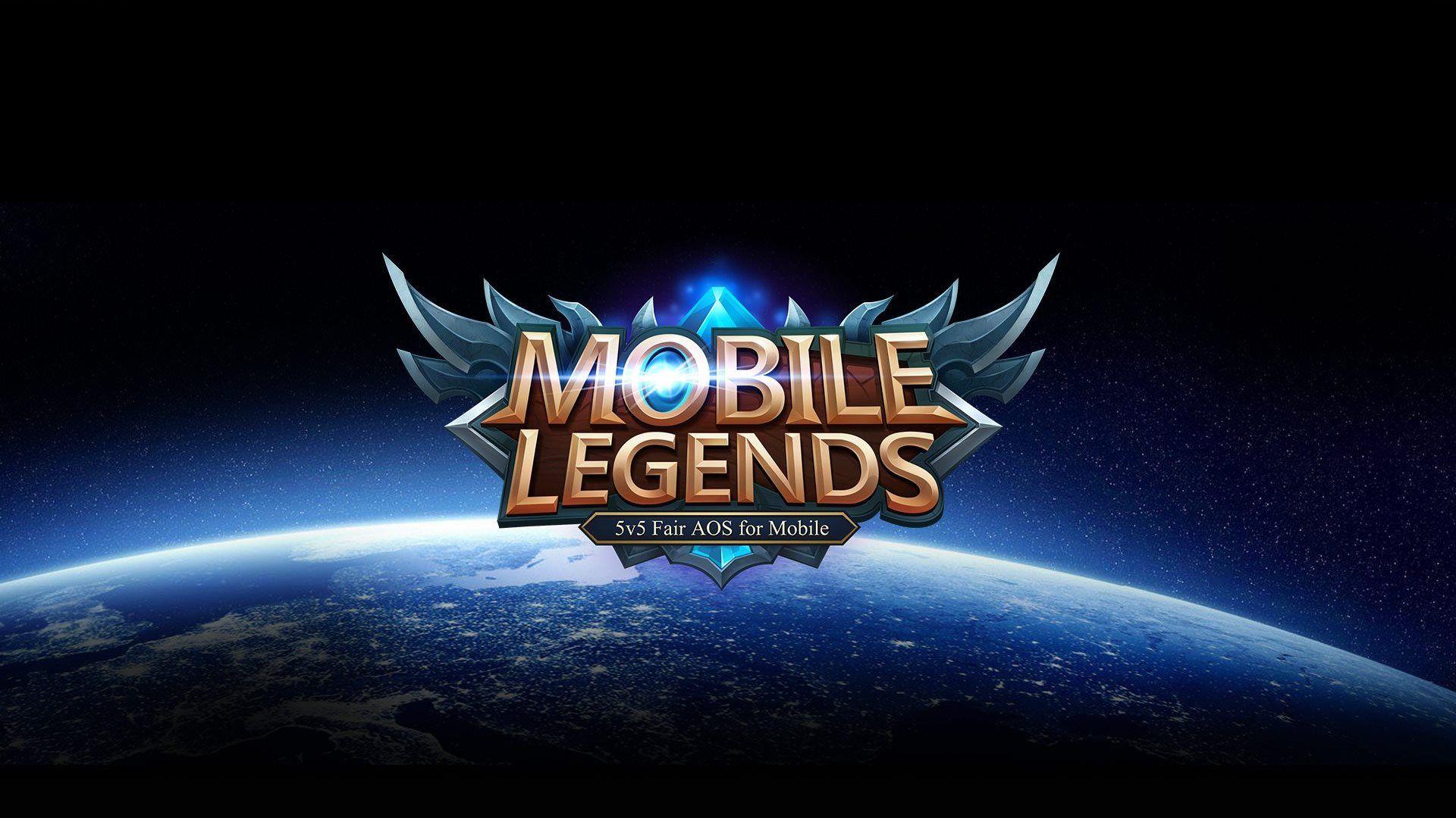 1920x1080 Mobile Legends Logo Wallpaper