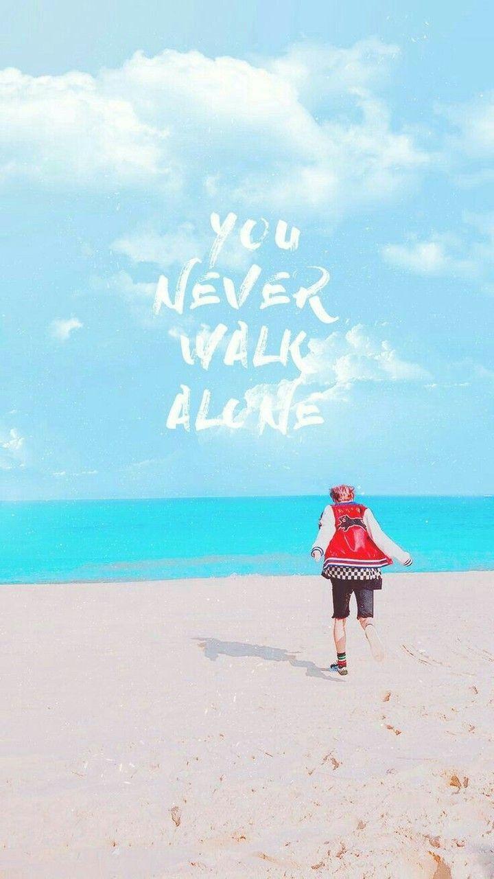 720x1280 you never walk alone wallpaper