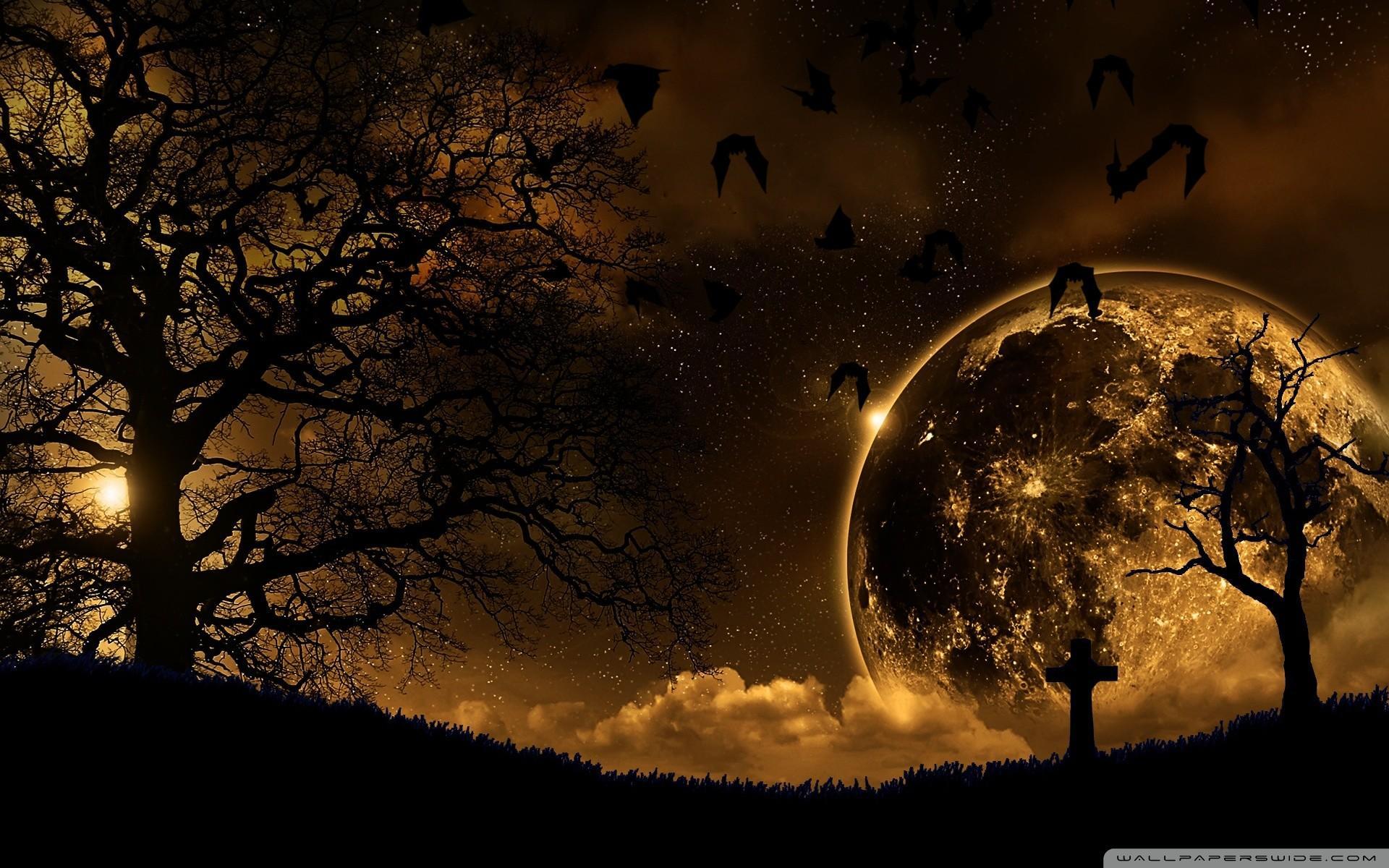 1920x1200 Cemetery Wallpaper