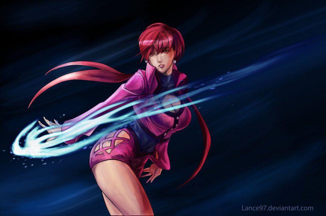 1100x727 KOF Shermie Wallpaper