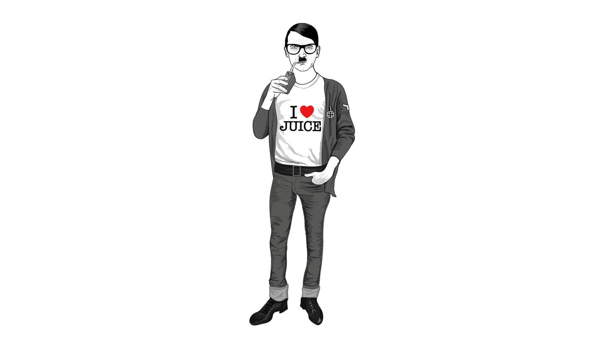 1920x1080 Hipster Hitler HD Wallpaper. Download HD Wallpaper