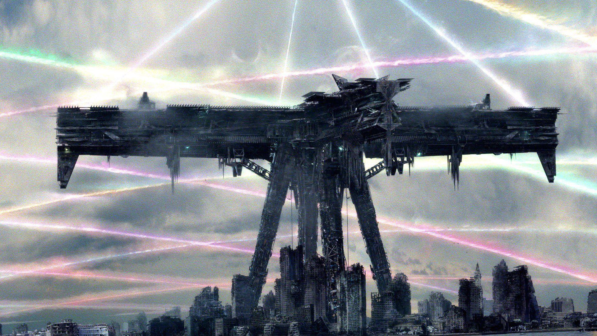 1920x1080 falling, Skies, Action, Series, Sci fi, Thriller, Apocalyptic, Alien, Spaceship Wallpaper HD / Desktop and Mobile Background
