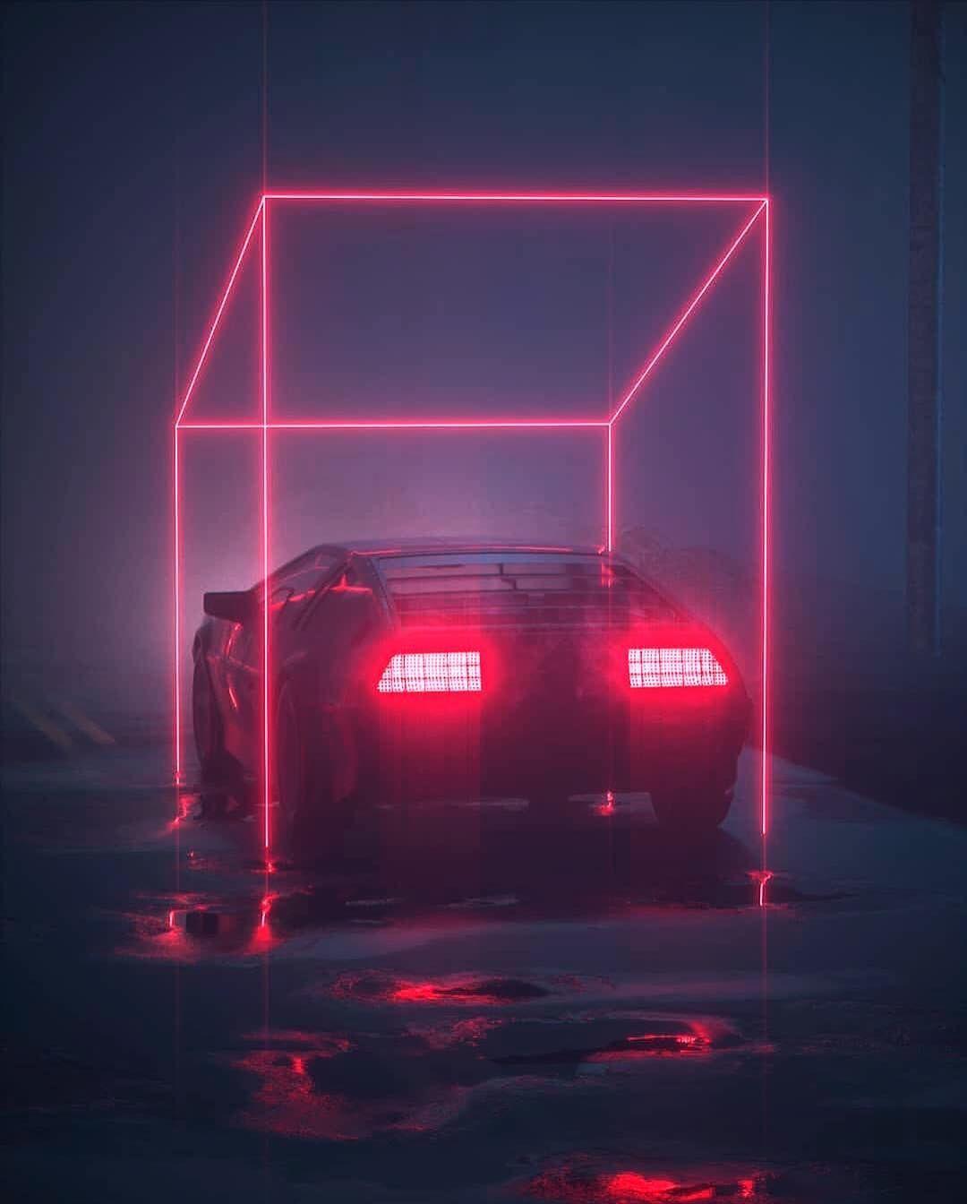 80s Neon Car iPhone Wallpapers Top Free 80s Neon Car iPhone