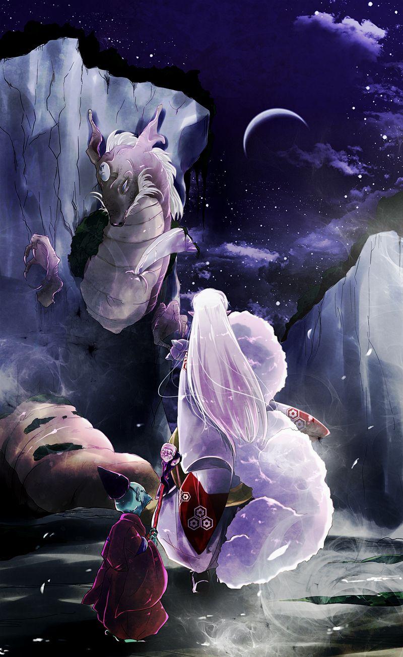 800x1305 Inuyasha Background