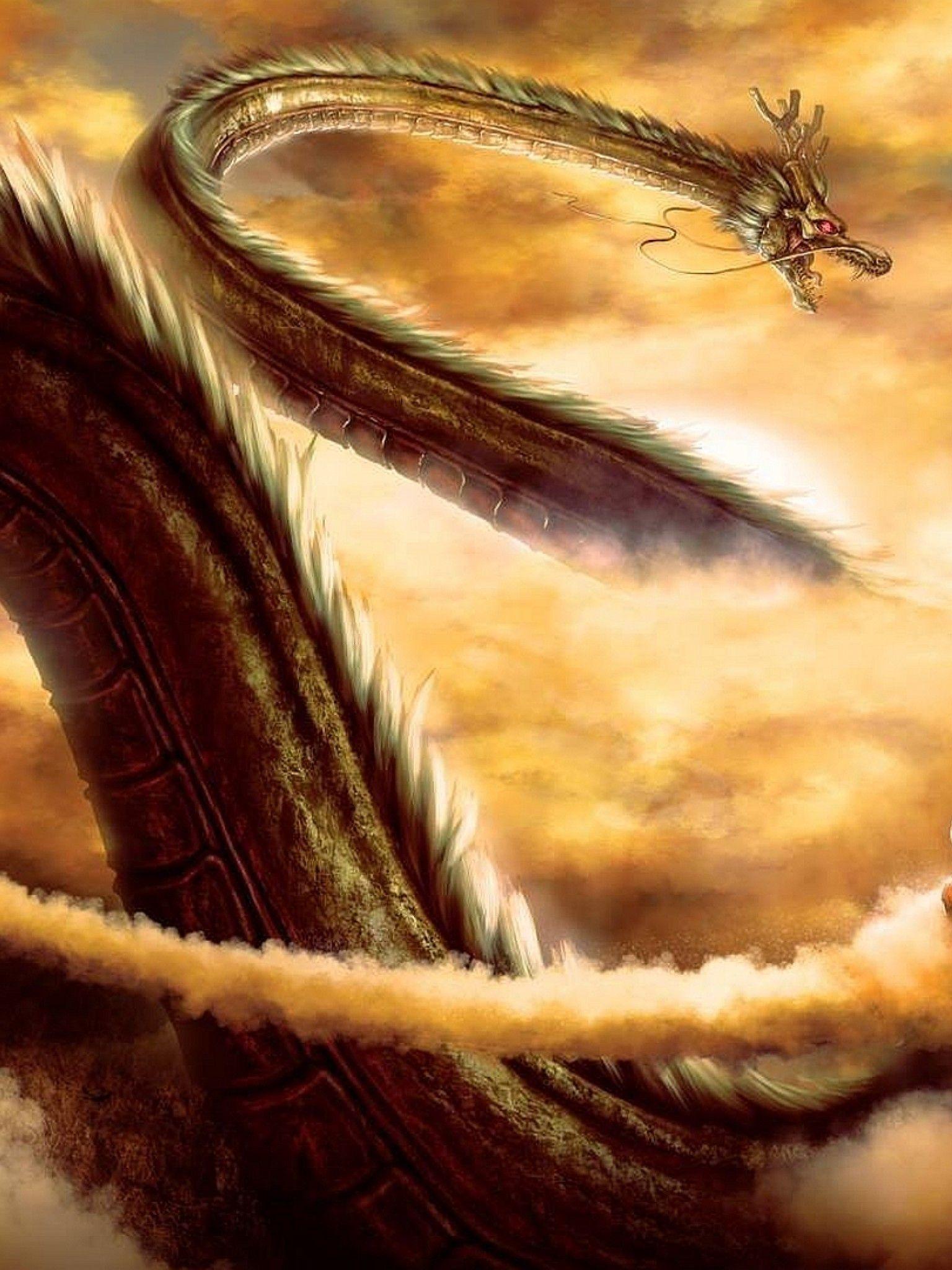 Goku and Shenron Wallpapers - Top Free Goku and Shenron Backgrounds ...