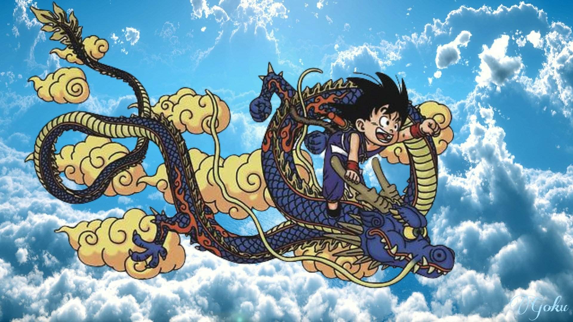 Goku And Shenron Wallpapers Top Free Goku And Shenron Backgrounds
