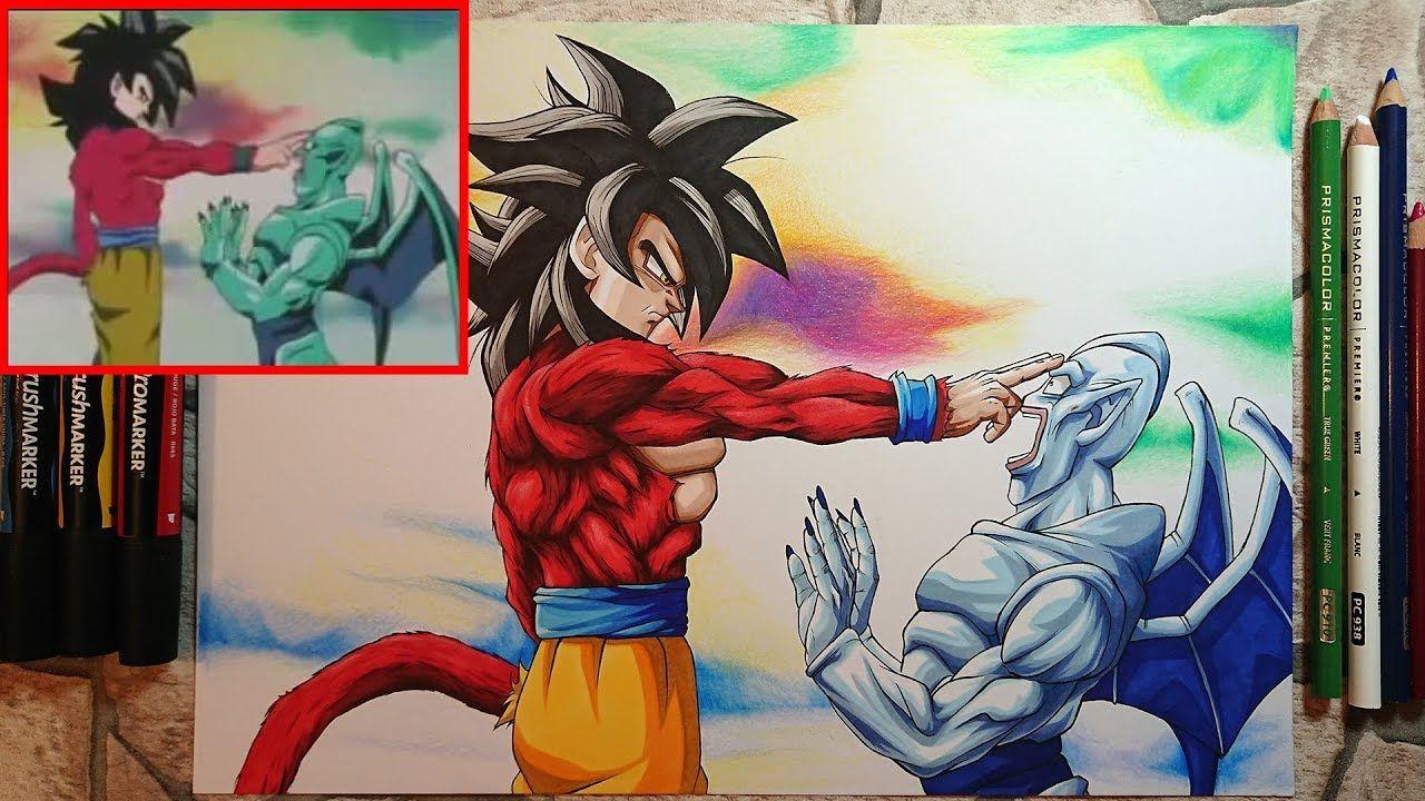 1280x720 Goku Ssj4 Vs Ice Shenron