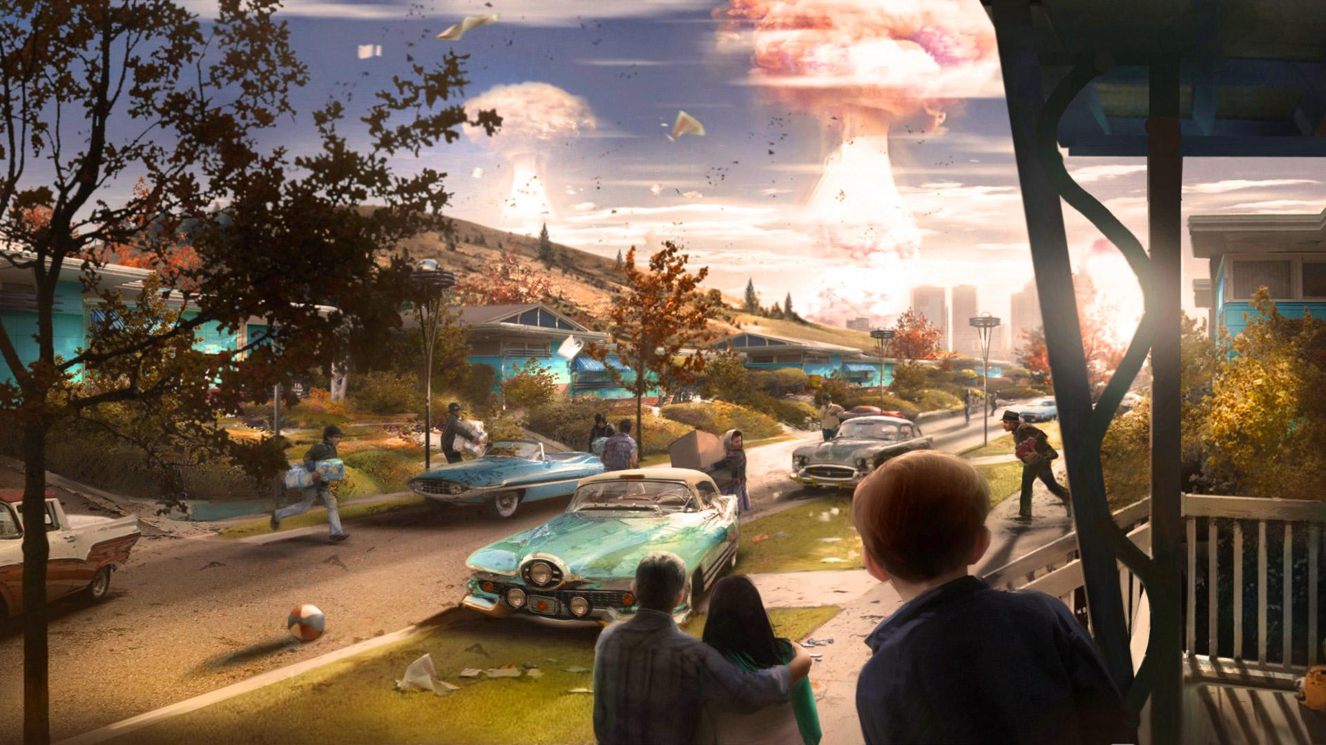 1920x1080 Fallout 4 Artwork Video Game Wallpaper. Free Computer Desktop Wallpaper