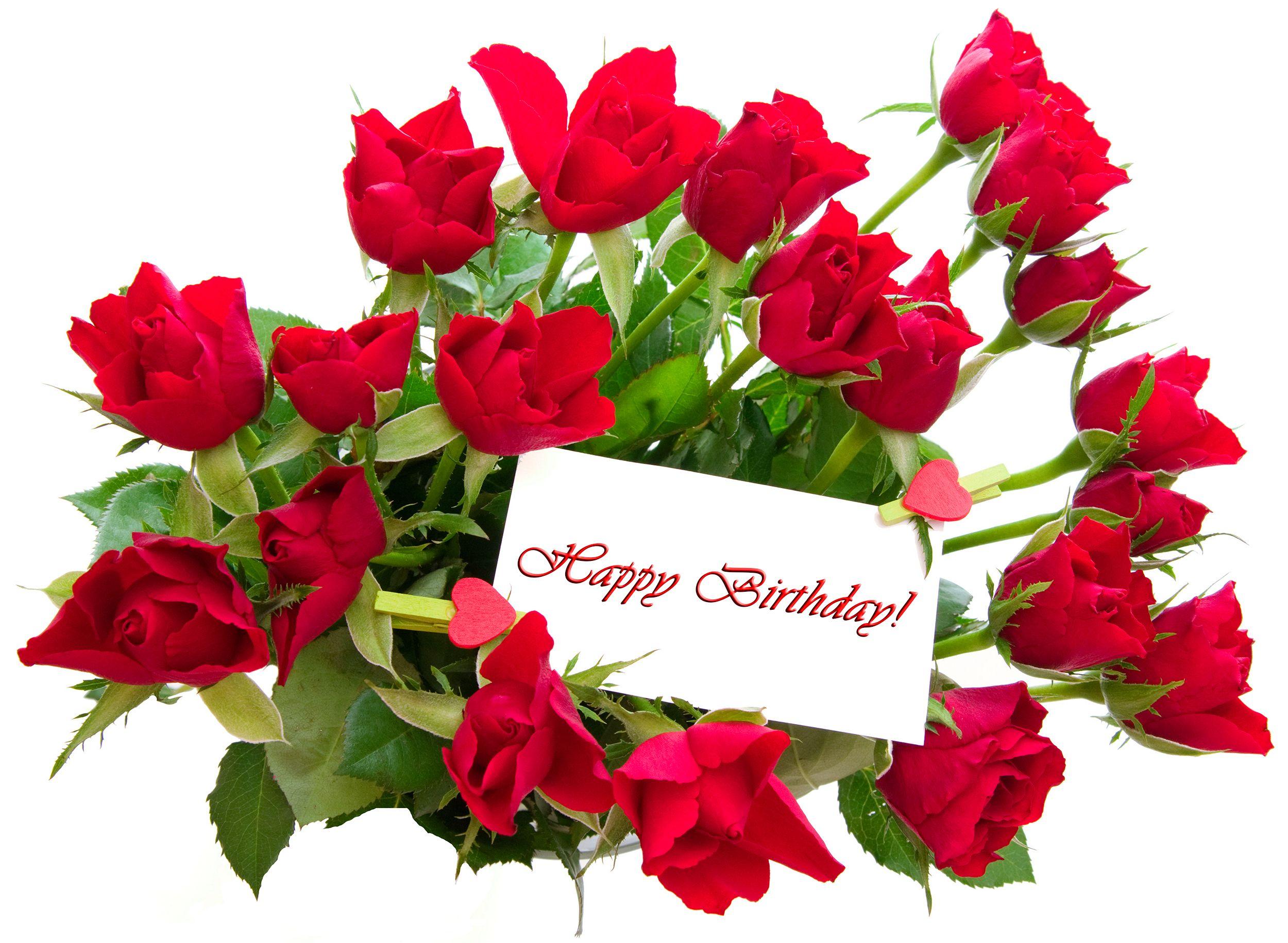 2500x1831 Hoa hồng đỏ Thiệp chúc mừng sinh nhật hình ảnh chất lượng cao và trong suốt PNG Miễn phí
