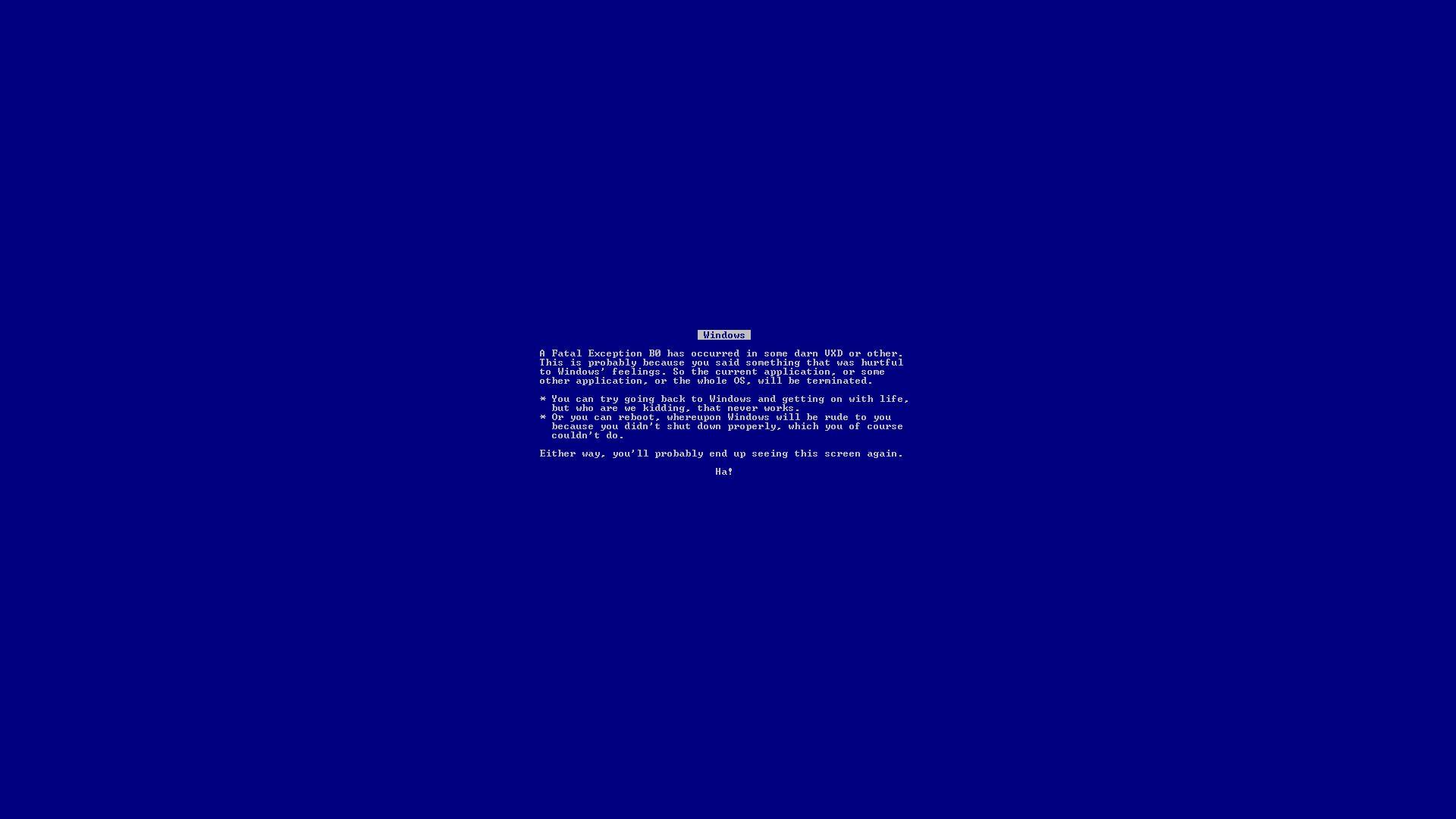 1920x1080 Windows 3.1 Wallpaper