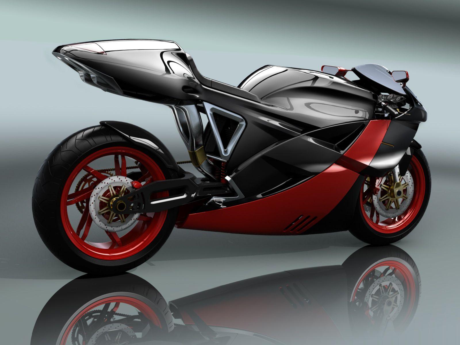 1600x1200 Beautiful Red Bike wallpaperx1200