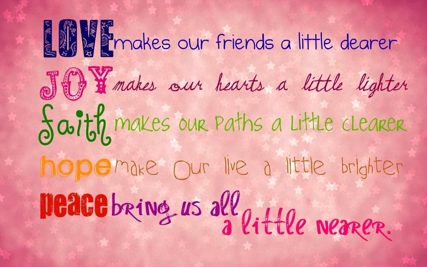 1440x900 Happy Girl Quotes Wallpaper