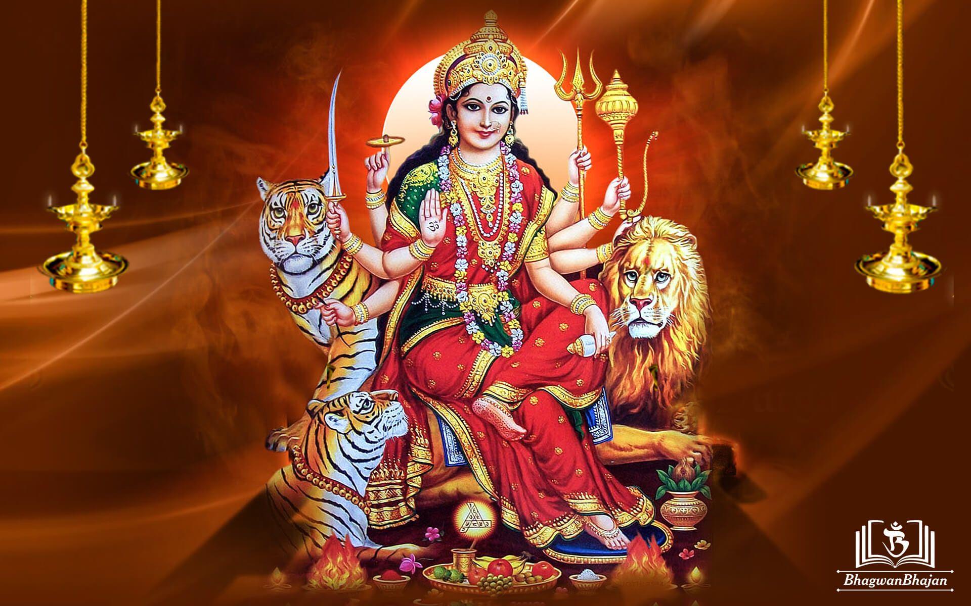 1920x1200 Maa Durga HD Wallpaper. Durga Mata Photo. Durga Ji Image. Durga Mata Vectors