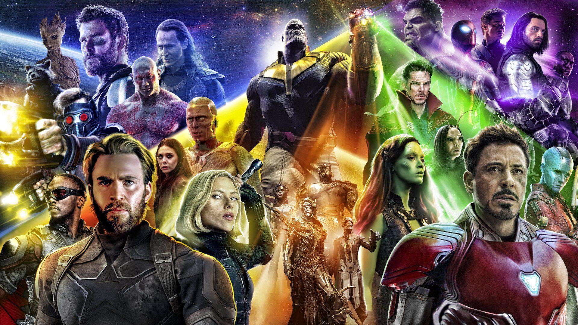 1920x1080 Avengers: Infinity War Hình nền Full HD