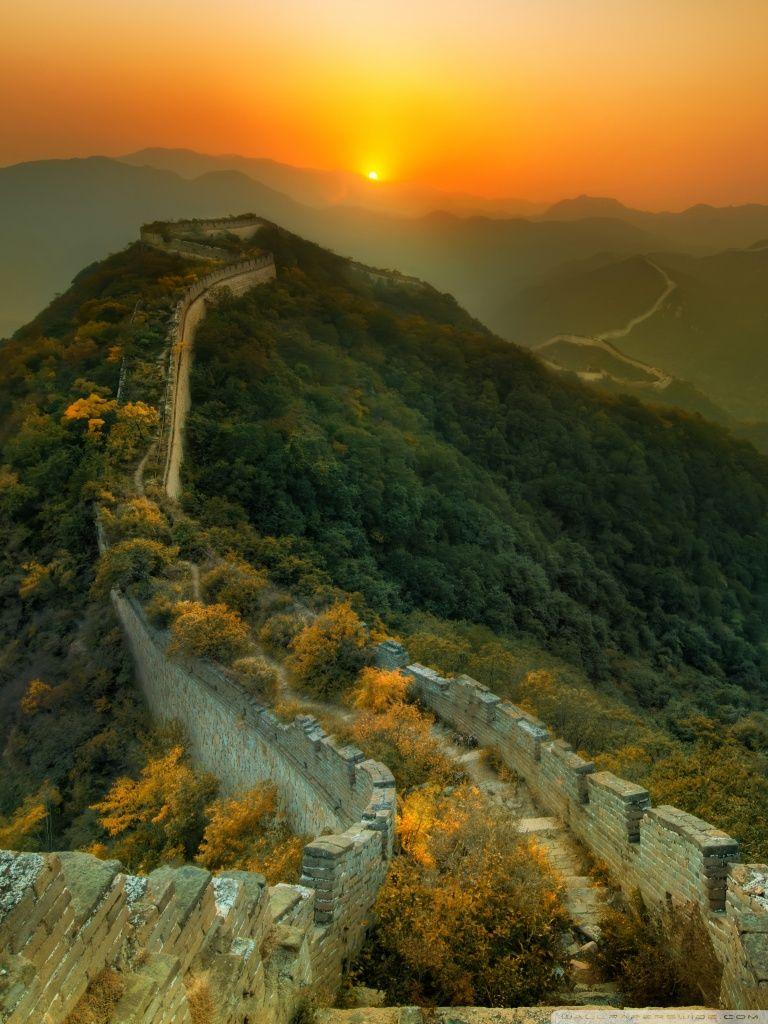 768x1024 China Wall ❤ 4K HD Desktop Wallpaper for 4K Ultra HD TV