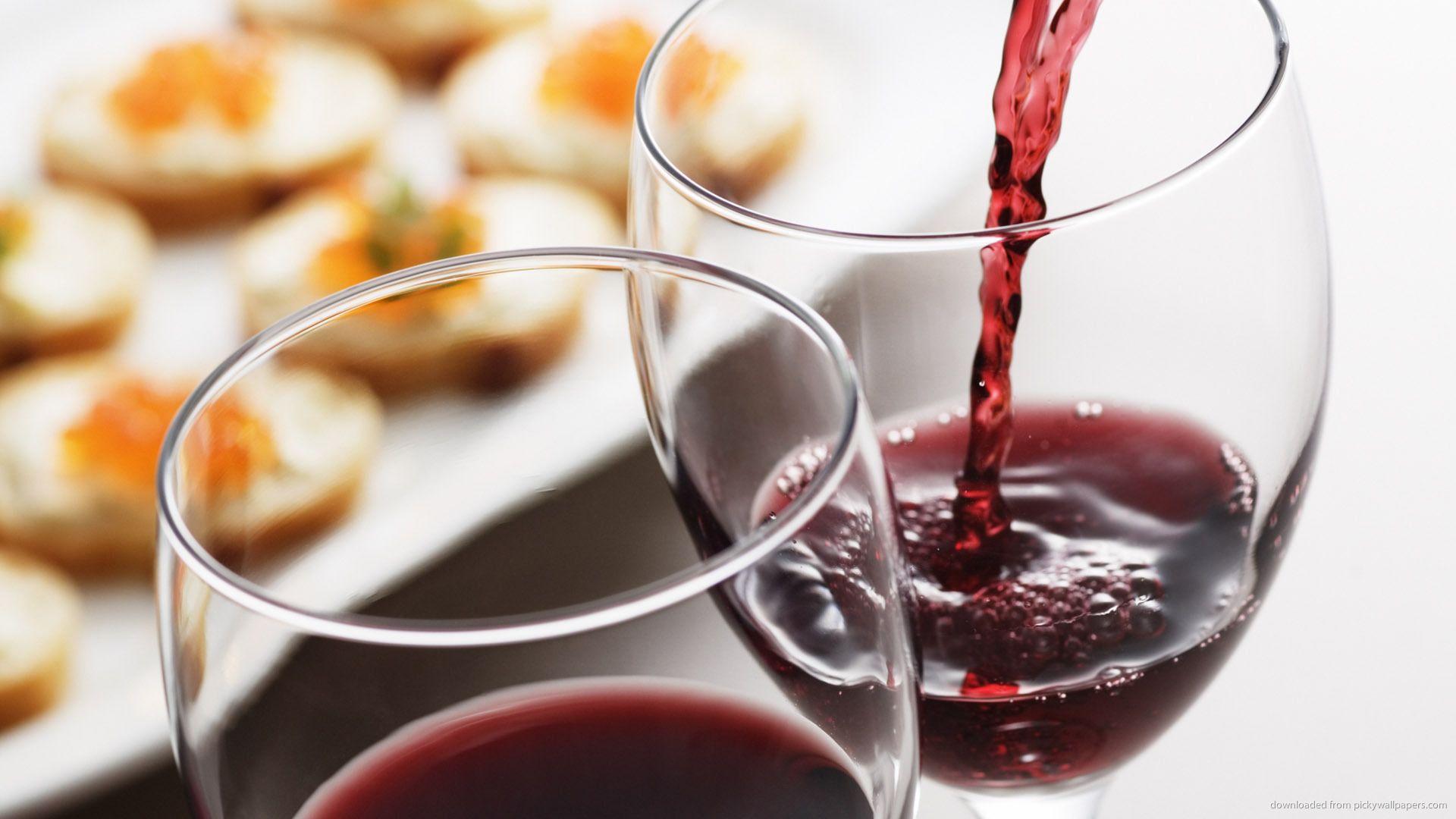 1920x1080 Red Wine Glass, Wine Bottle and Grapes Full HD Wallpaper 1920x1080