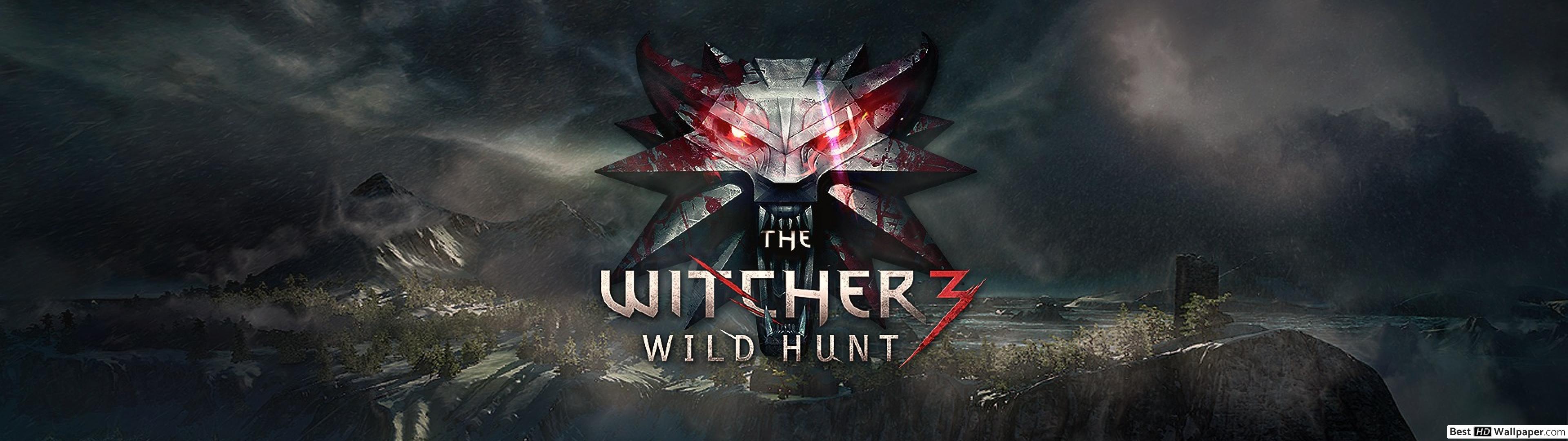 3840x1080 Witcher 3 Dual Monitor Wallpaper