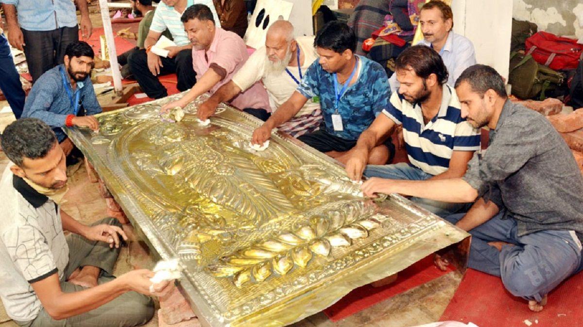 1200x674 Ahead of Navratras, a 10 kg gold gate at Vaishno Devi shrine